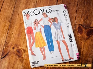 Top, Pants & Skirt Sewing Pattern by McCall's #7611