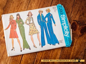 Simplicity 7093 Misses' Shirt-Jacket, Skirt & Pants