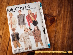 McCall's 7799 Misses' Jacket 6 Versions