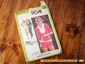 Tennis & Running Active Sportswear Sewing Pattern #9041 by Simplicity