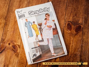 Simplicity 7817 Easy to Sew Nightgown & Pajamas