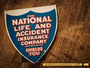 Vintage Hand Sewing Needles from National Life And Accident Insurance Company