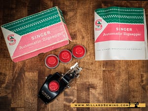 Automatic Zigzagger by Singer, Simanco #161158 (Slant Needle)