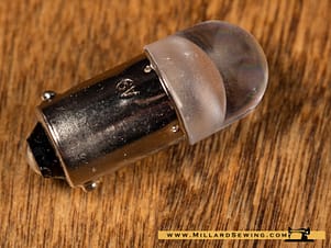 Light Bulb, 6V Bayonet Mount for Bernina Sewing Machines
