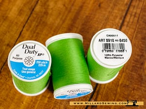 Dual Duty XP 250yds in Bright Green by Coats & Clark