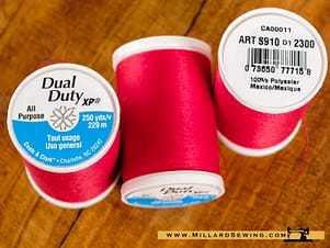 Dual Duty XP 250yds in Candy Apple by Coats & Clark