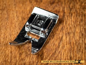 Zig Zag foot for Snap-On Mount Riccar Shank