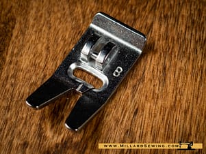 Zig Zag Foot, Snap on (6mm) for Singer Sewing Machines