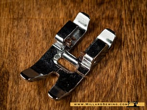 Standard Zig Zag Foot (Metal) for Pfaff Sewing Machines with IDT system