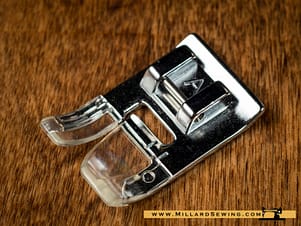 Zig Zag Foot For Snap-O-Matic Mount Sewing Machines