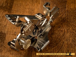 Ruffler Foot for Pfaff Low Shank Machines, Greist Low Shank