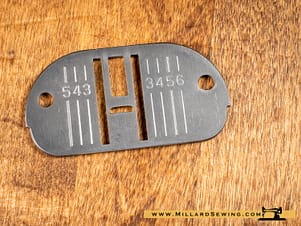 Needle Plate for Singer 600 Series, 700 Series, Futura, & More