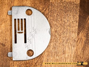 Needle Plate for Necchi, New Home, Brother, White & More