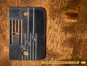 Needle Plate (NOS) for Vintage Made In Japan Sewing Machines #7P111