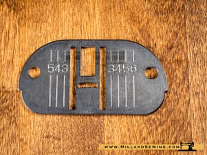 Needle Plate For Singer Model 2001, 2001A