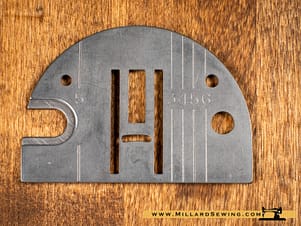Needle Plate, Zigzag for Singer