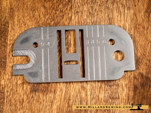 Needle Plate, Zigzag for Singer Model 2210, 2112, 9600