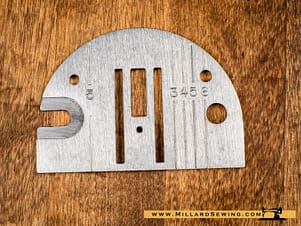 Needle Plate, Straight Stitch for Singer Sewing Machine