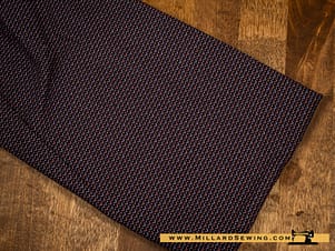 Remnant (Cotton) Brown Arrow Print (15"L)