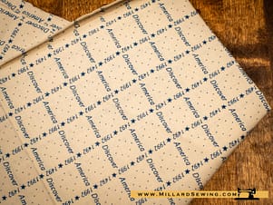 Remnant (Cotton) Discover America 1492 Print (1 yd)