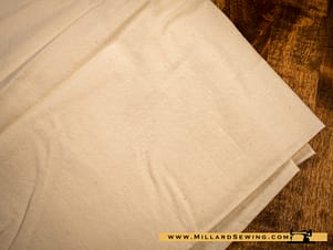 Remnant (Satin) Solid Cream Remnant (1/2 yd)