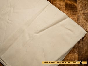 Remnant (Cotton) Solid Off White Colored Fabric (1.83 yd)