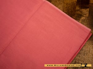 Remnant (Cotton) Peachy Orange Solid Color Fabric (1-1/4 yds)