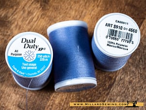 Dual Duty XP 250yds in Faded Denim by Coats & Clark