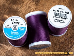 Dual Duty XP 250yds in Mulberry by Coats & Clark