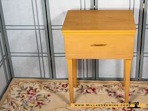 Sewing Machine Cabinet for Flat Bed, Long Machines, by Necchi