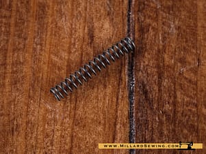 Spring, Bobbin Winder Pressure Spring (NOS) for Pfaff 1200 Series Sewing Machines