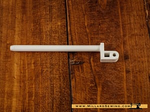 Spool Pin, Plastic for Singer, Necchi, EuroPro, & White Sewing Machines