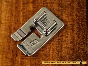 Blindhem foot "D" For Viking/Husqvarna