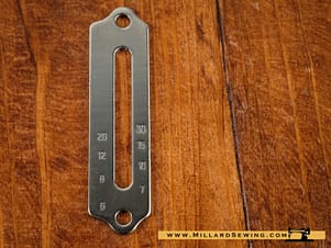 Stitch Indicator Plate for Singer 221 & 222