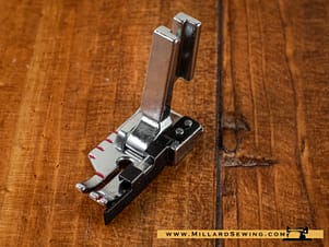 Patchwork Foot (1/4″) with Guide Blade for High Shank Sewing Machine