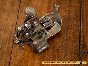 Ruffler, Rear Mount for Singer 66-1 Sewing Machine