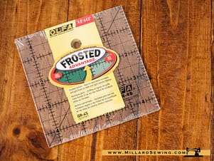 Ruler, 4.5" Square By Olfa