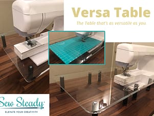 Extension Table, Versa (Full) for Most Sewing Machines by Sew Steady