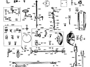 Tension Assembly, Complete for Singer 66 & 99 Class Sewing Machines