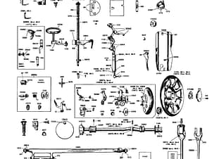 Needle Clamp Screw for Singer 66 Class, 99 Class & Similar