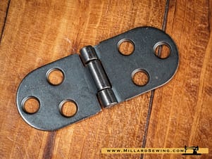 Cabinet Leaf Hinge, 6 Hole