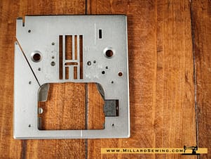 Needle Plate Assembly, ZigZag for Singer Model 1, 1+ & Similar Singer Sewing Machines