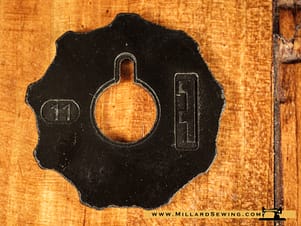 Fashion Disc Type A #11 "Key" Pattern