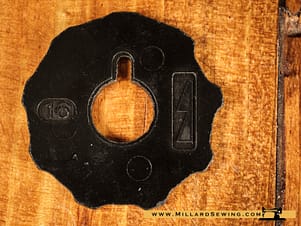 Fashion Disc Type A #16 "Shingle" Pattern