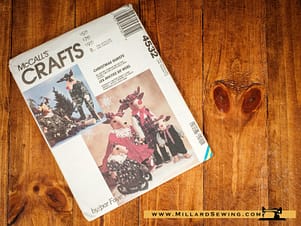 McCall's Crafts 4532 (Pattern) Christmas Reindeer Dolls