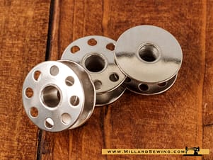 Bobbin, Metal For Multiple Sewing Machines, No Hole