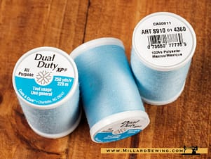 Dual Duty XP 250yds in 4360 Miracle Blue by Coats & Clark