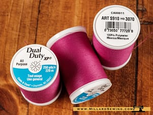 Dual Duty XP 250yds in Fuchsia by Coats & Clark