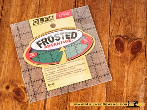 Ruler, 6.5" Square By Olfa