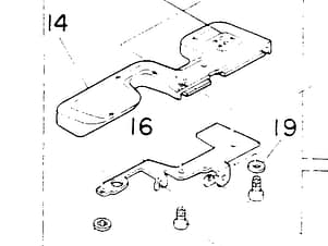 Thread Guide Cover for Singer Quantum XL10 & CXL Sewing Machines